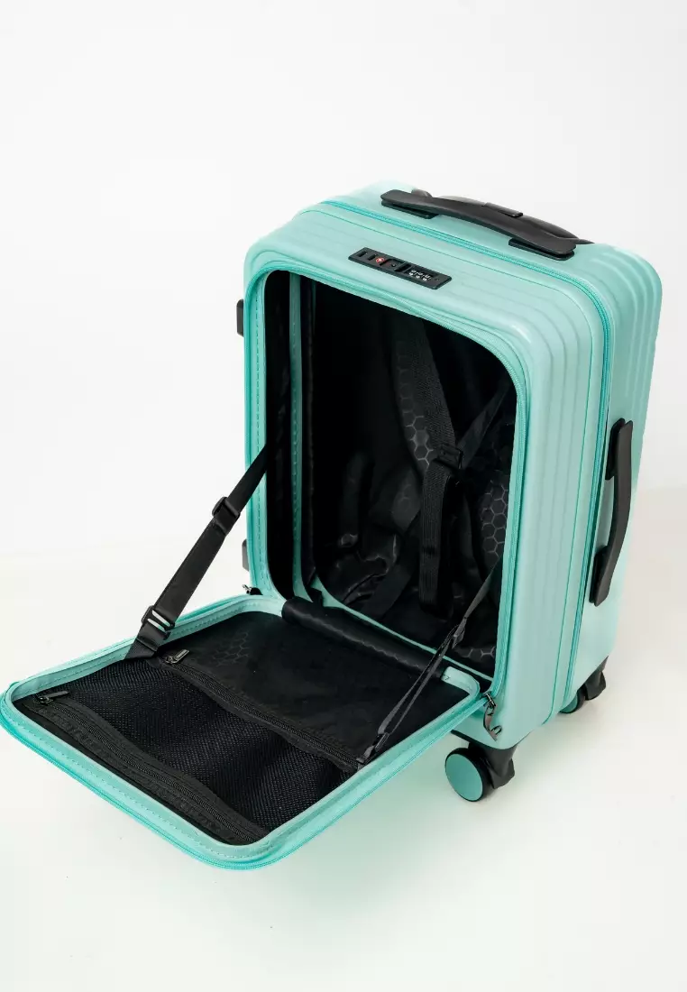 Alpha 3pcs Set 20, 24, 28"  Hard Case Luggage in Mint