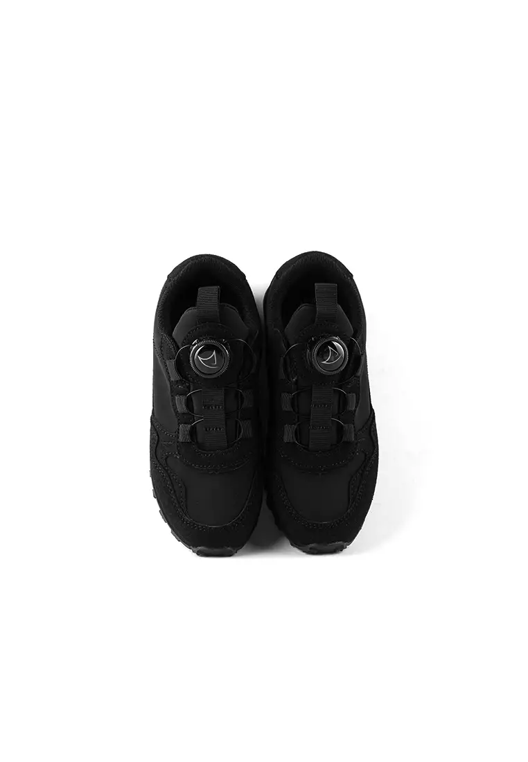 Jackson Kids Dion 1SL Full Black - Sepatu Sneakers Anak