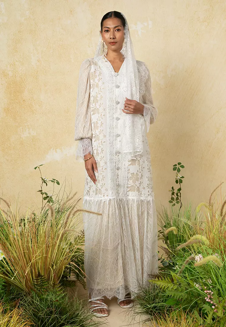 KARTIKA KEBAYA DRESS WITH SELENDANG SET