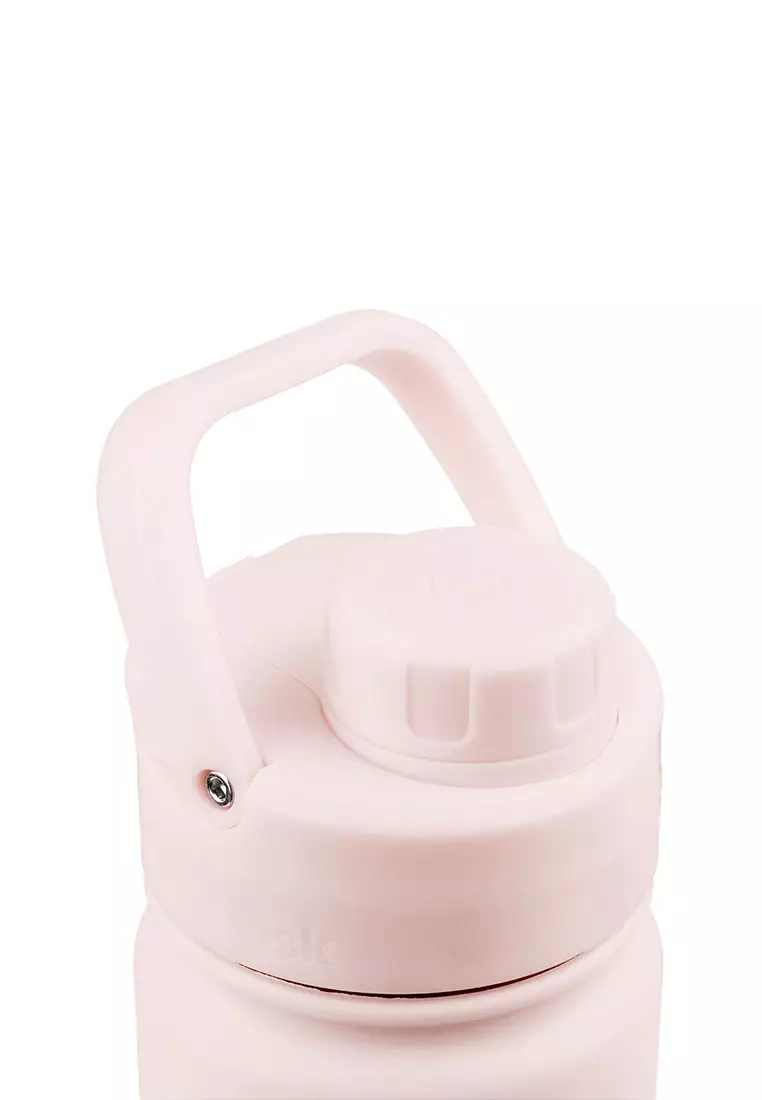 22oz Ballet Pink New Sports Lid Bottle Wide Mouth Vacuum Insulated Stainless Steel Drinking Water Bottle