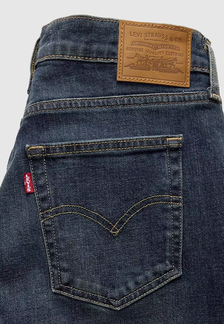 Levi's® 女裝 728 高腰闊腳九分牛仔褲