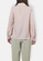 Dayze pink Kayla Front Twist Long Sleeve Shirting 87E02AADA90FBEGS_3