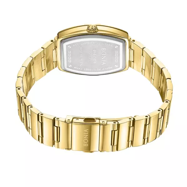 Jam Tangan Wanita Bonia Silver Dial Stainless Steel Strap Analog B10856-2217