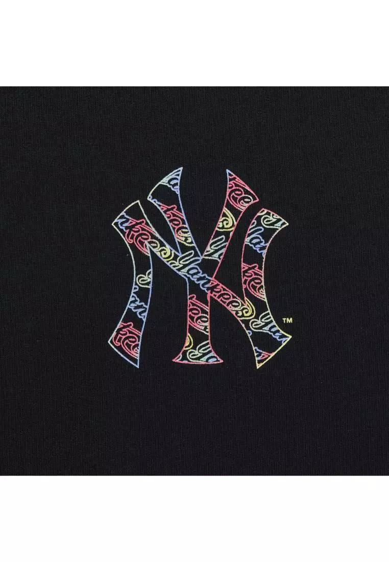 BASIC COLORFUL CRAYON LOGO OVER FIT T-SHIRTS NEW YORK YANKEES
