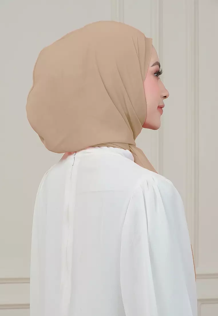 HIJAB INSTAN MAGNET SYIFA - WALLNUT