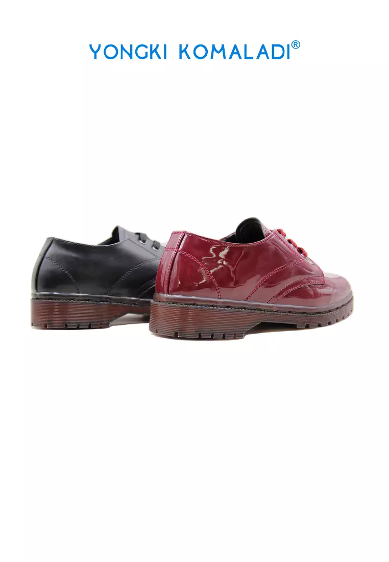 [ ORIGINAL ] YONGKI KOMALADI SEPATU PLATFORM OL-OBR1630-23 MAROON