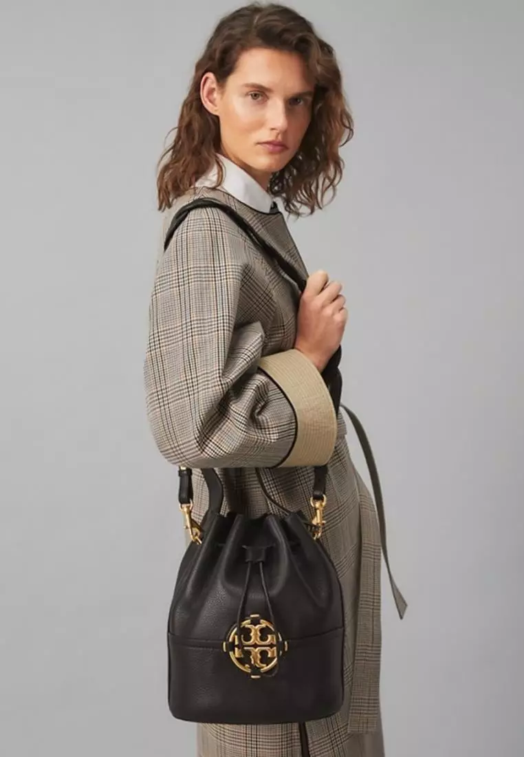 Miller stripe sale bucket bag