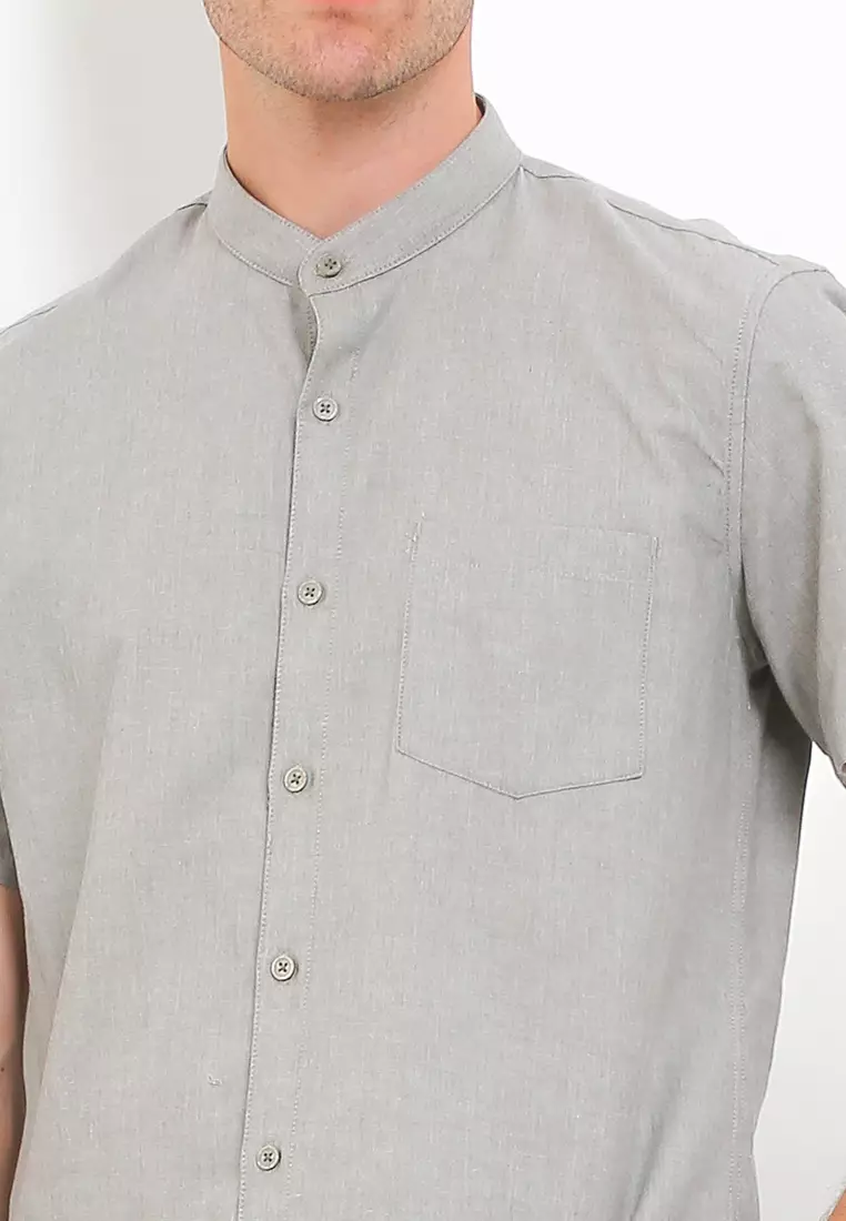 AS Kemeja Koko Lengan Pendek