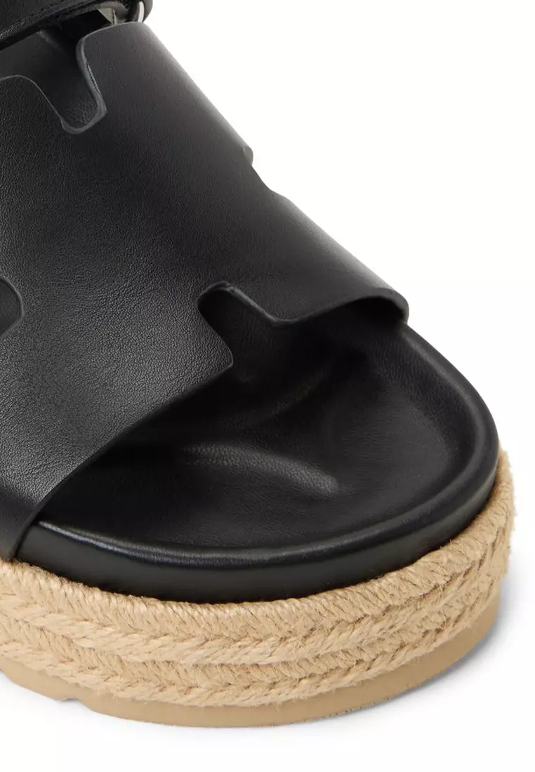 Belizee Platform Wedge Sandals