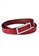 Twenty Eight Shoes red Metal Pin Silver Color Rectangle Buckle Leather Belt JW CY-077.b 16E74ACBE48F07GS_2