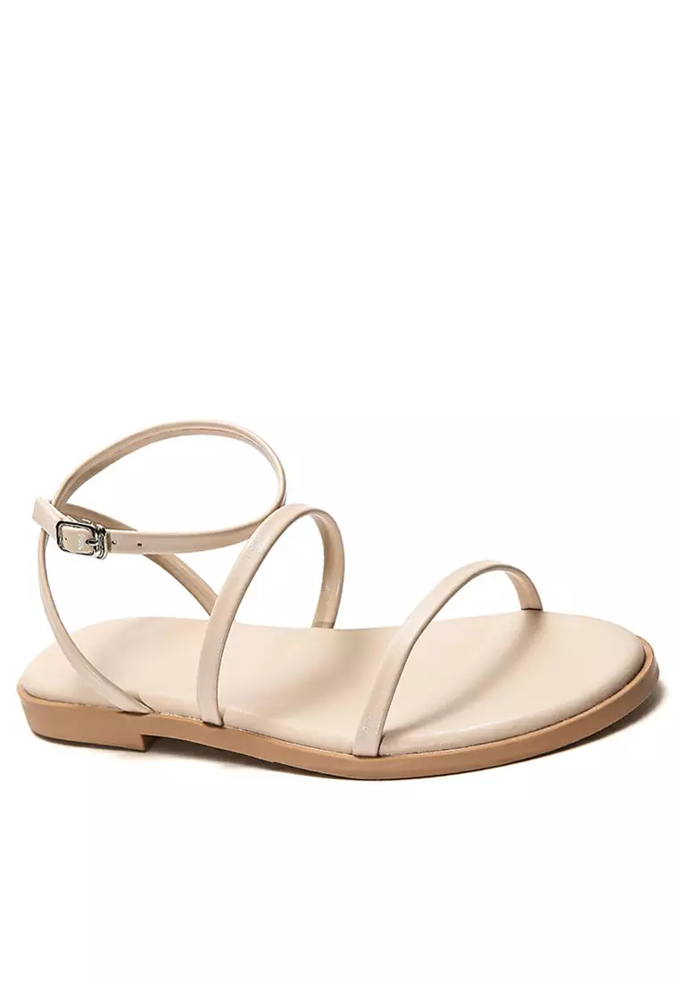 Double Strap Flat Sandals TE5036-2