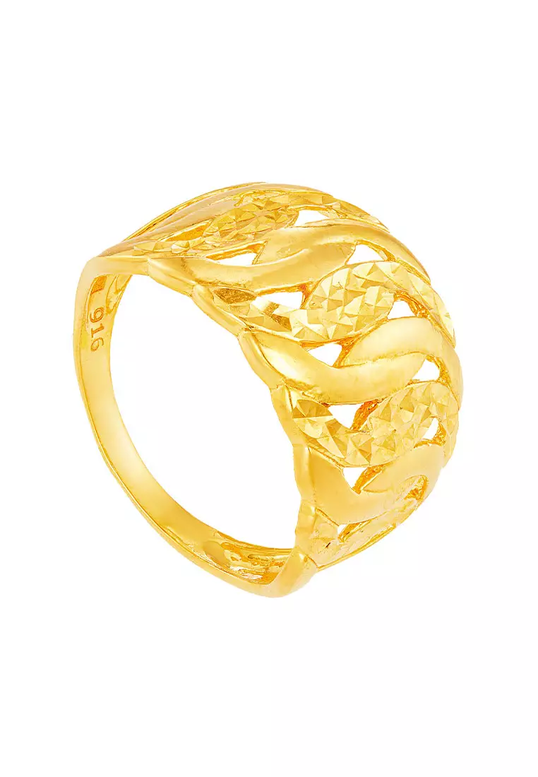 HABIB 916/22K Yellow Gold Ring AR80530724(15)