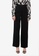 LC WAIKIKI black Standard Fit Women's Straight Trousers 91EE2AA63D22CBGS_1