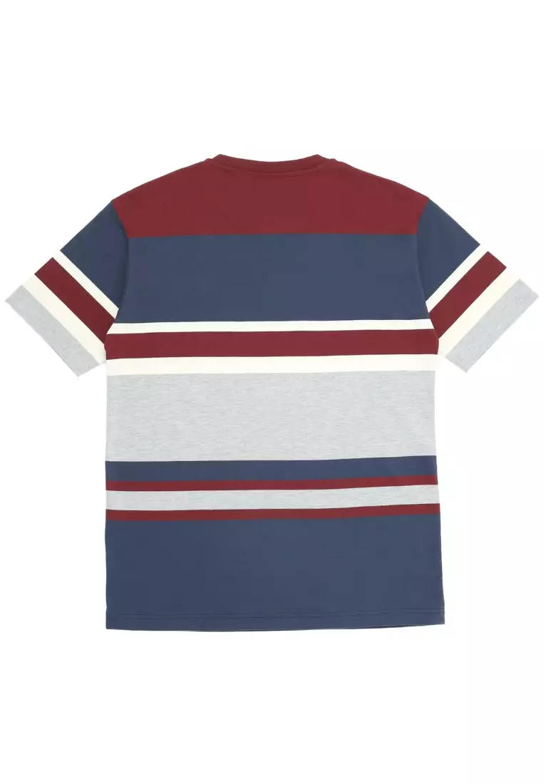 POLICE T-Shirt Salur Bordir Cotton Premium Pria