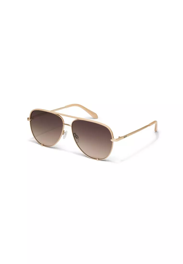 High Key Extra Large Sunglasses - Chamomile/Dark Fawn