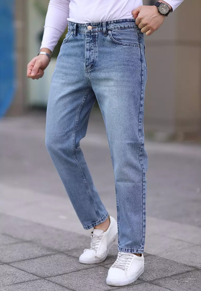 Light Blue Boyfriend Jeans TMNAW25JE00020