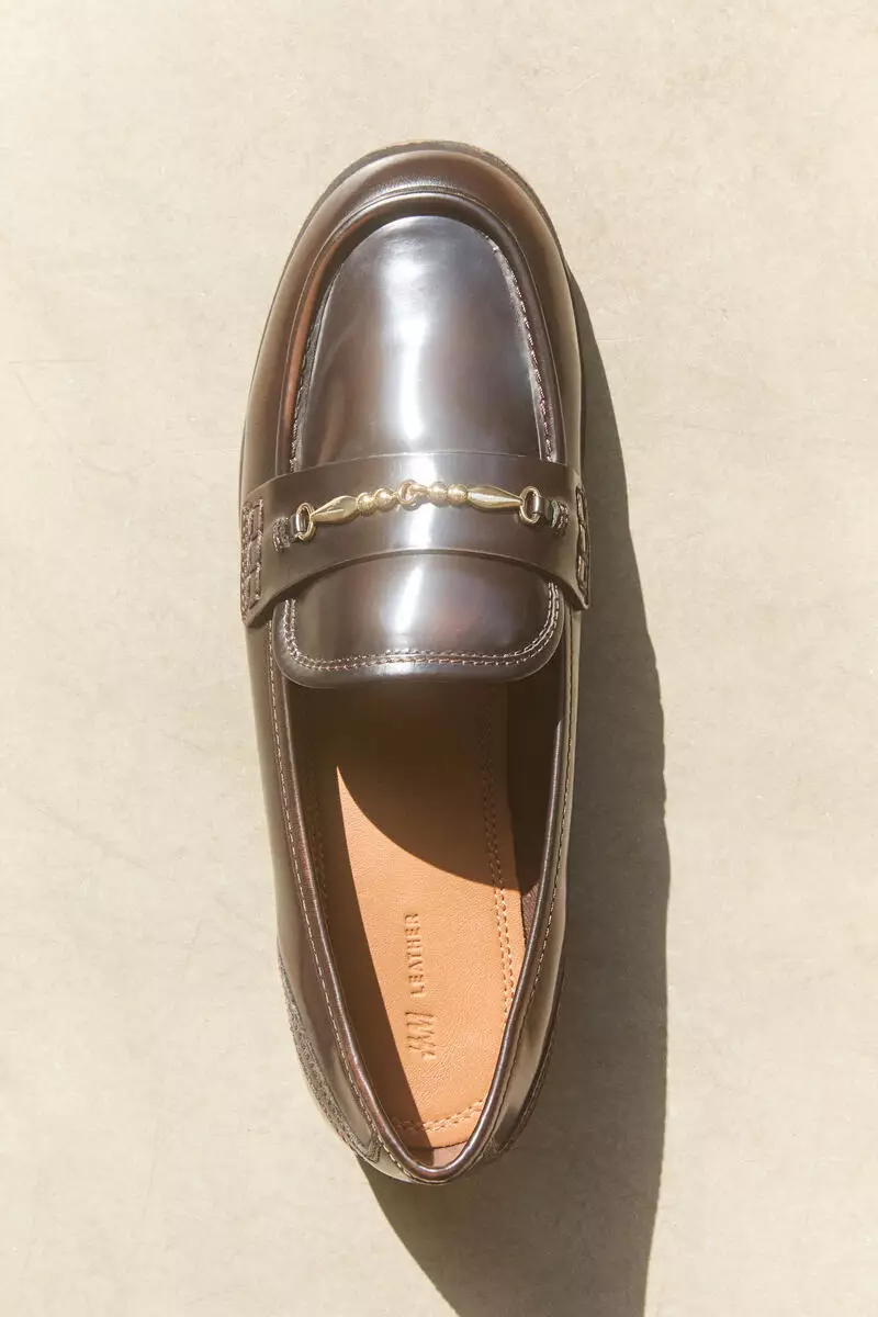 H&M Leather loafers