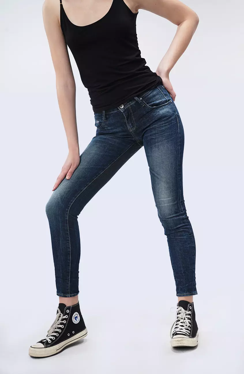 Celana Jeans Wanita  Skinny H2 Series Medium Blue