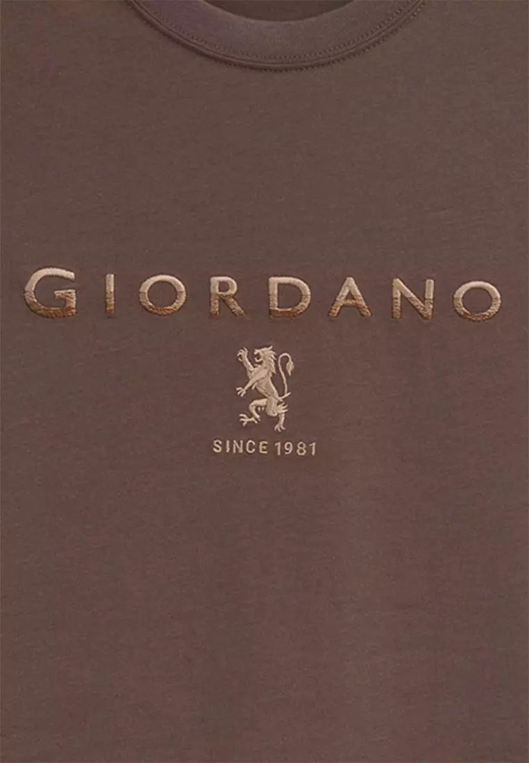 Men's Slim Fit Lion Logo Tee