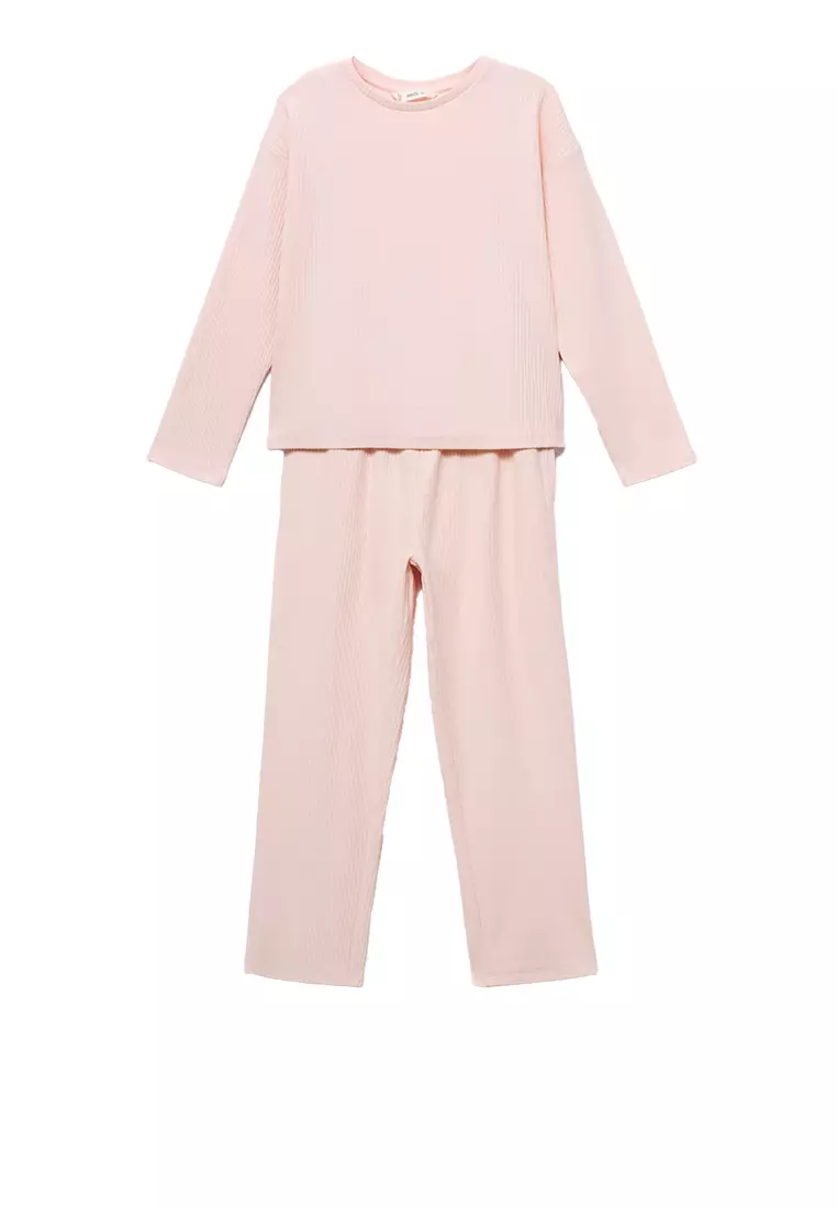 Buy MANGO KIDS Cotton Long Pyjamas 2025 Online ZALORA - Main Image