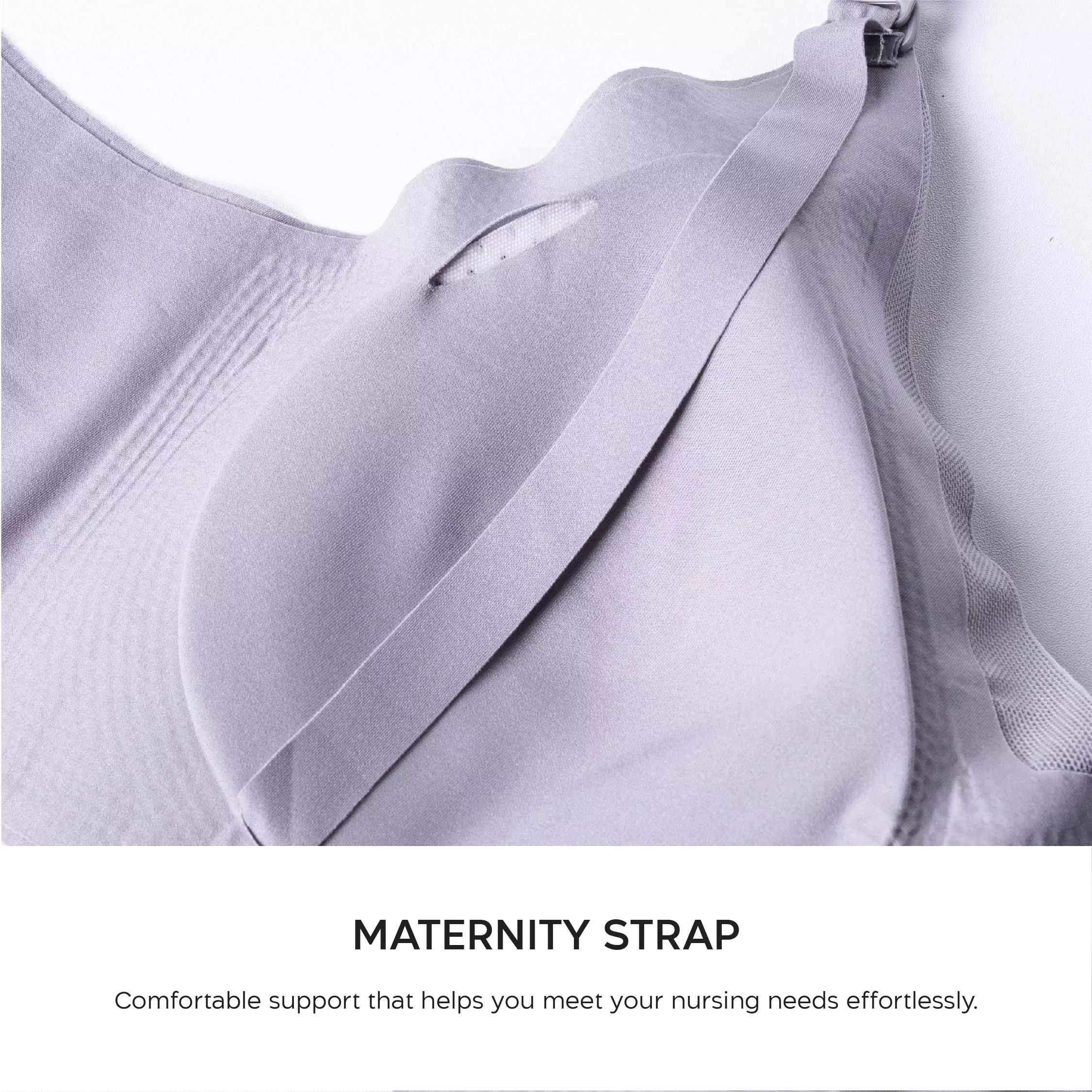 Nathalie Ice Silk Maternity Bra NTBM 3539 - Ivory