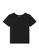 Gen Woo black Shrunken Basic Rib T-shirt C6AC1KAF4B6F3EGS_5