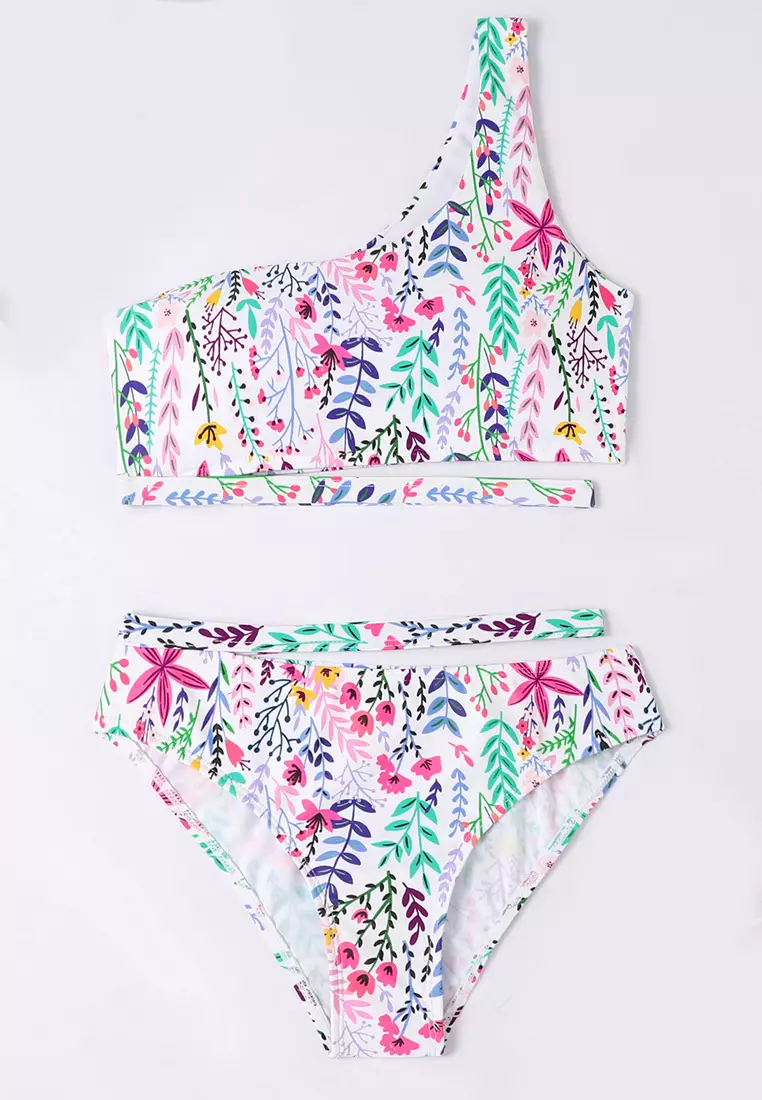 Buy LYCKA BHS1029 European Lady One Piece Swimwear White 2024 Online