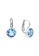 SO SEOUL blue and silver Bella Light Sapphire Shimmer Swarovski® Crystals Lever-Back Earrings FBFA7ACC411F84GS_2