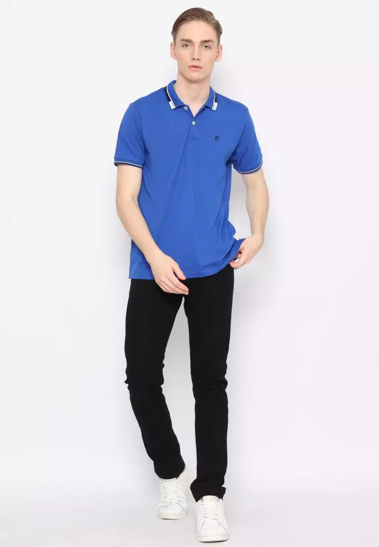 Matsuda Kaus Kerah Pria Polo Shirt Chino