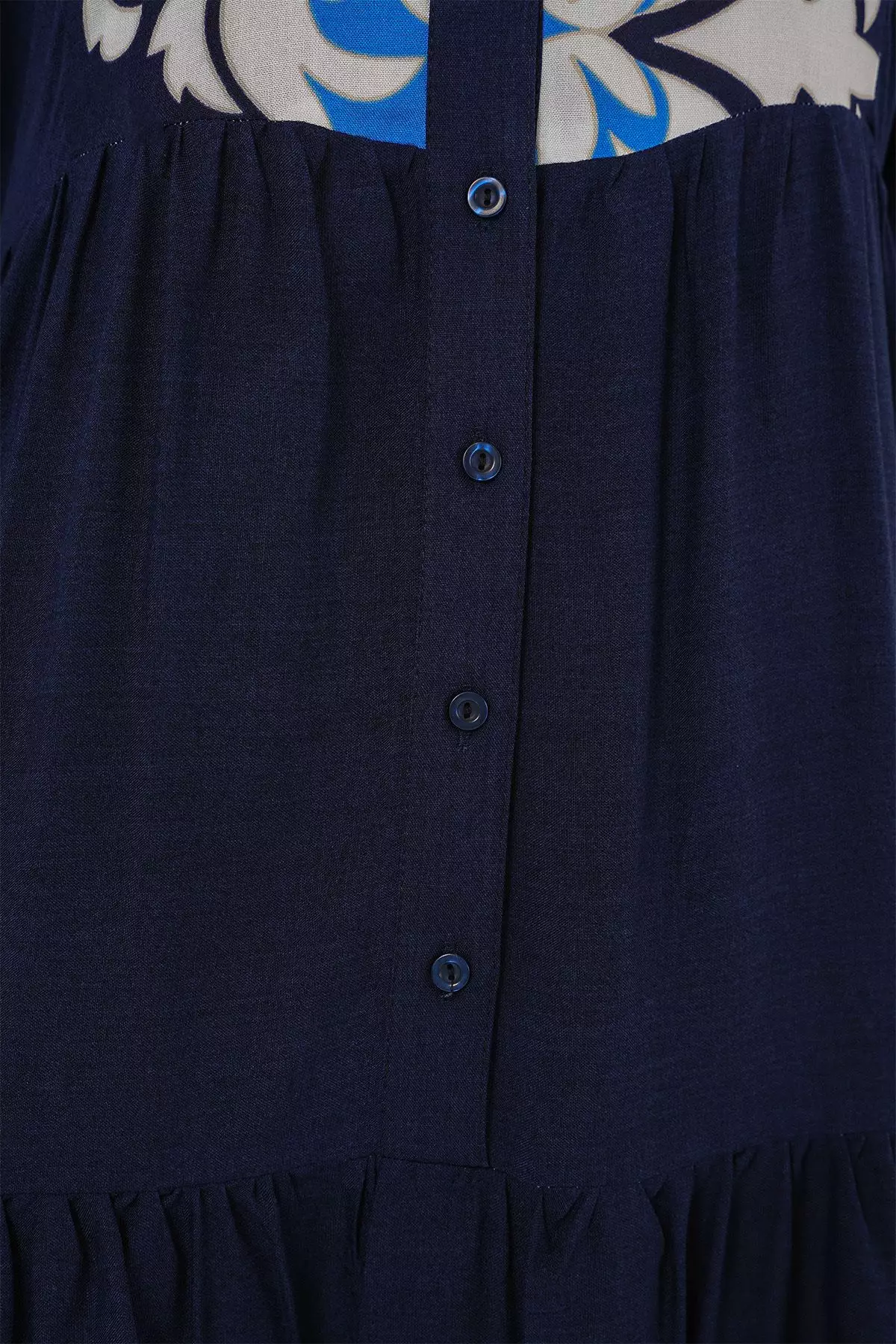 Patterned Modest Dress