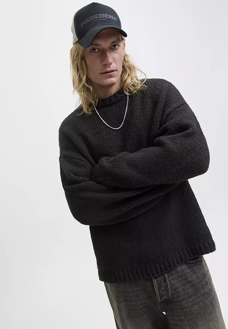 Crew Neck Knit Sweater