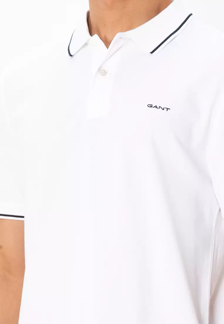 Tipped Piqué Polo Shirt