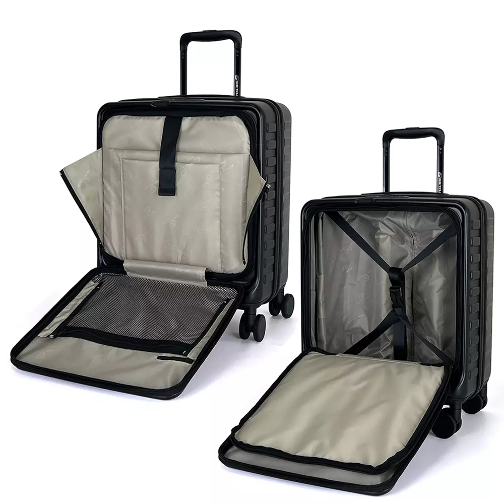 Navy Club Balmond Koper Hardcase PC - 4 Roda Putar TSA Lock - Size 18 Inch