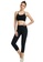 B-Code black ZWG1103b-Lady Quick Drying Running Fitness Yoga Leggings-Black 7D5E5AAA059A7BGS_1