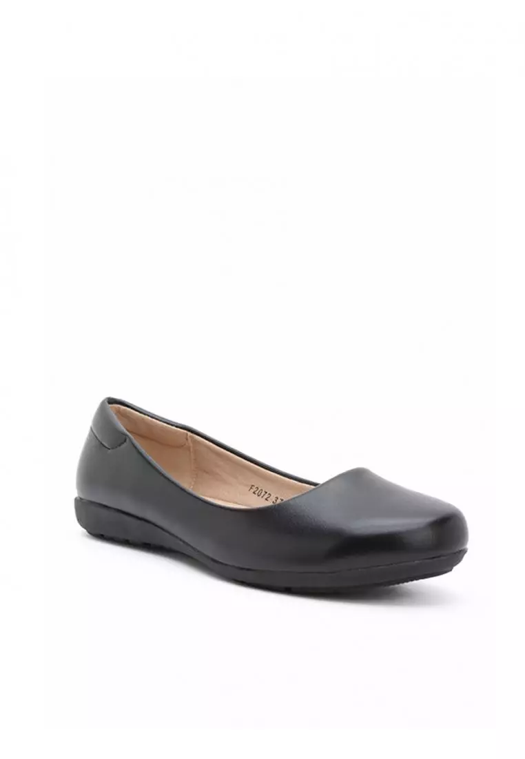 Discount on Figlia  shoes - SKU: F2072 Flat School Shoes