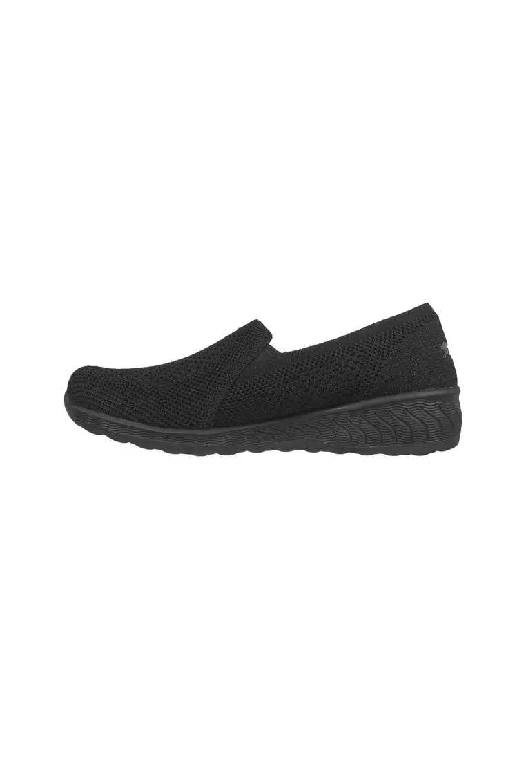 Skechers knit gore hot sale slip on