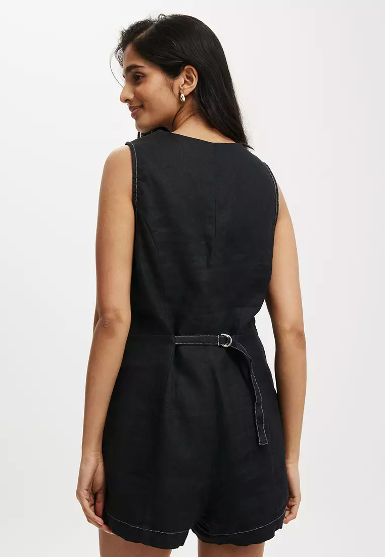Elle Linen Playsuit