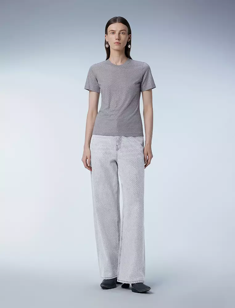 简约圆领短袖T恤