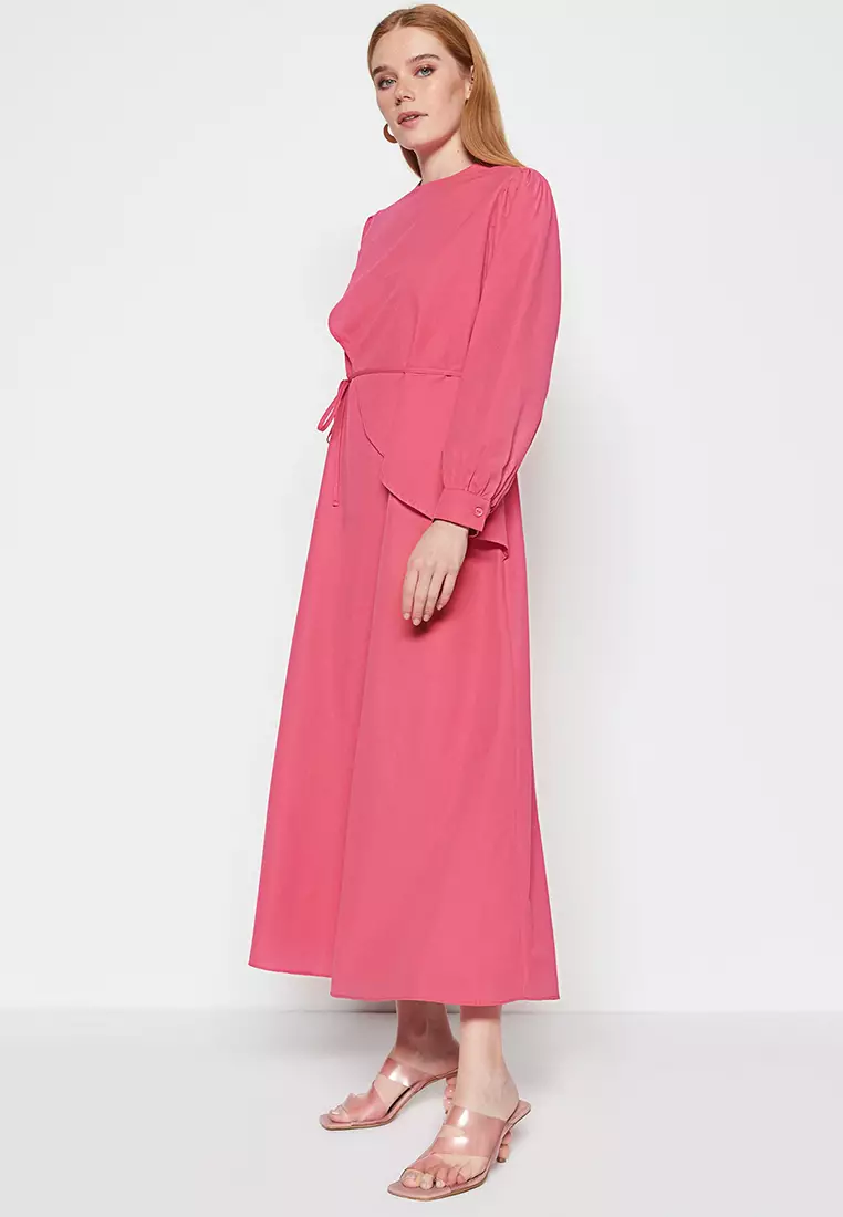 MODEST Tie Waist Dress