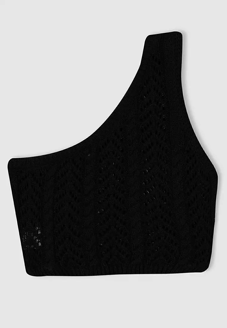 Asymmetrical Crop Top