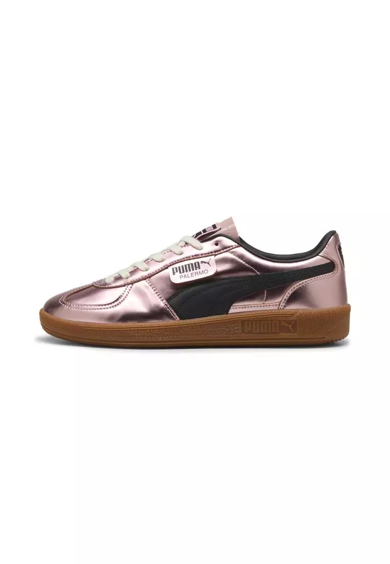 ★関税込★PUMA★Puma x Palermo F.C. Sneakers Bright★22-30cm PUMA PUMA x PALERMO F.C. Metallic Palermo Sneakers 2025
