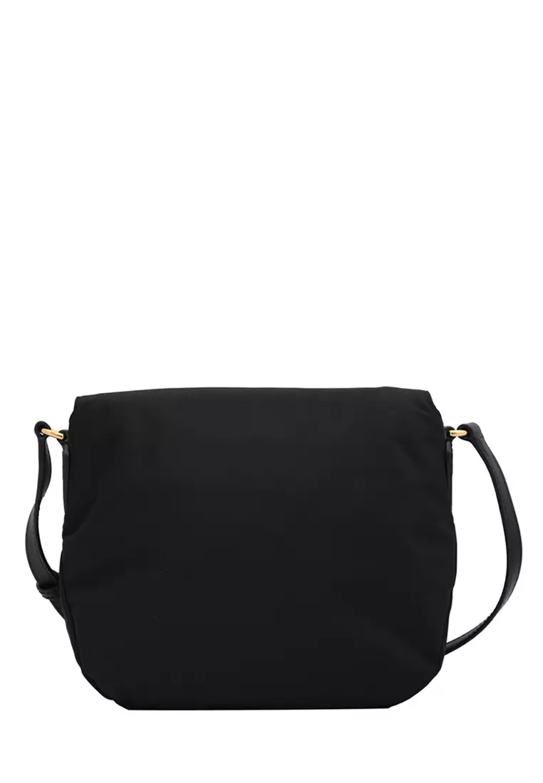 Preppy Nylon Natasha Mini Crossbody Bag in Black M0012909