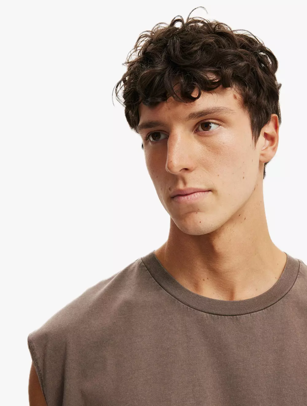 COTTON ON - TANKINI - CROPPED FIT MUSCLE