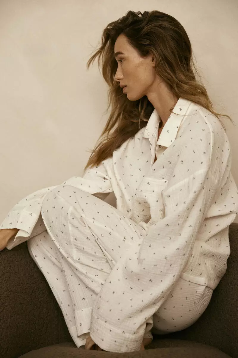 Cotton muslin pyjamas