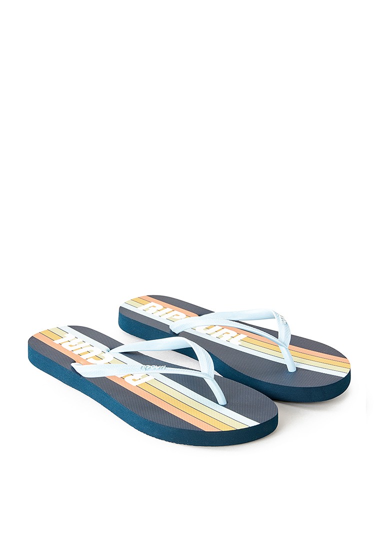 Surf Revival Bloom Open Toe Thong Flip Flops