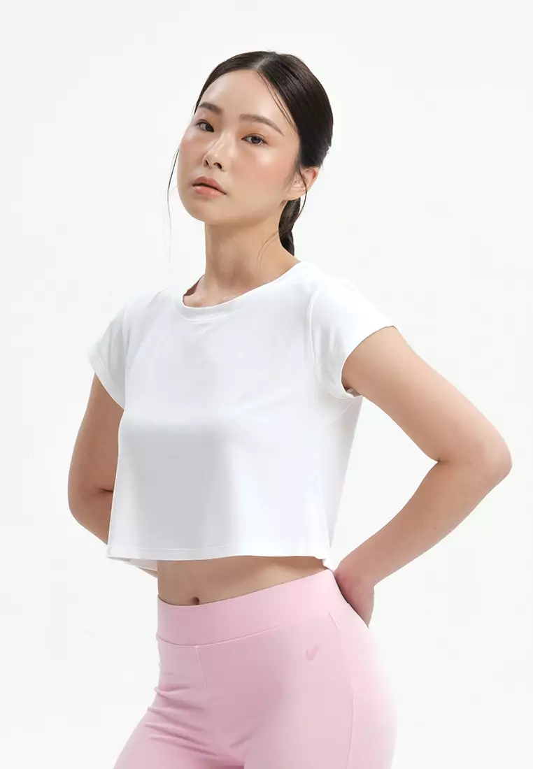 Daily Mid Tee - Pearl