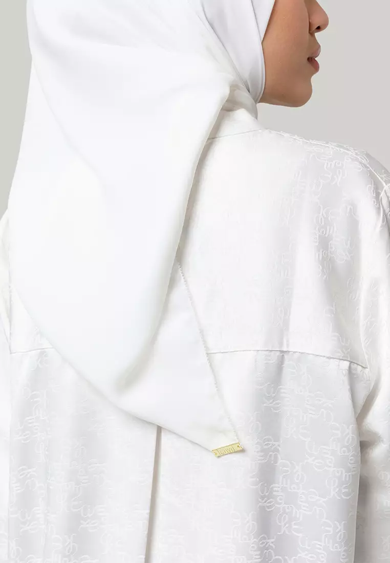 Kami CALM Scarf Plain White
