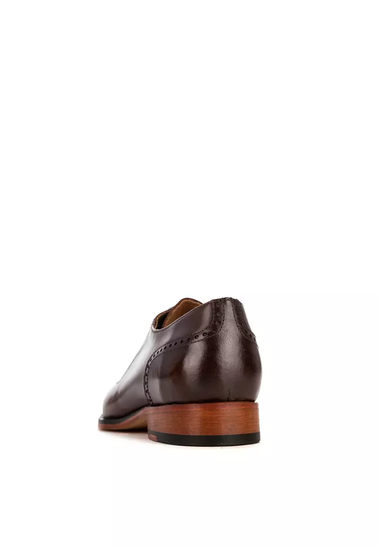 Balmoral Brown Brush-off Oxford Shoes