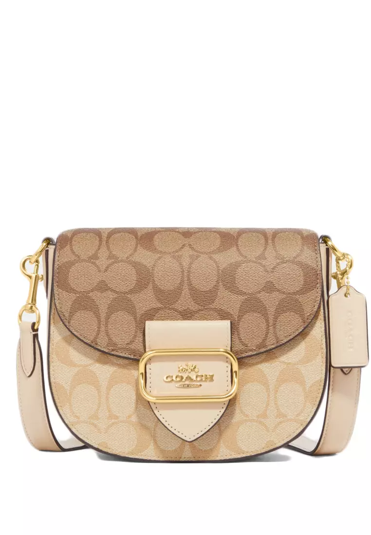Coach light saddle bag sales