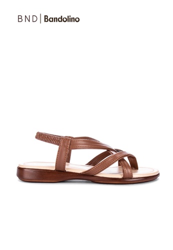 BANDOLINO BND - Bandolino Stacey Flats 55512 Brown | ZALORA Philippines